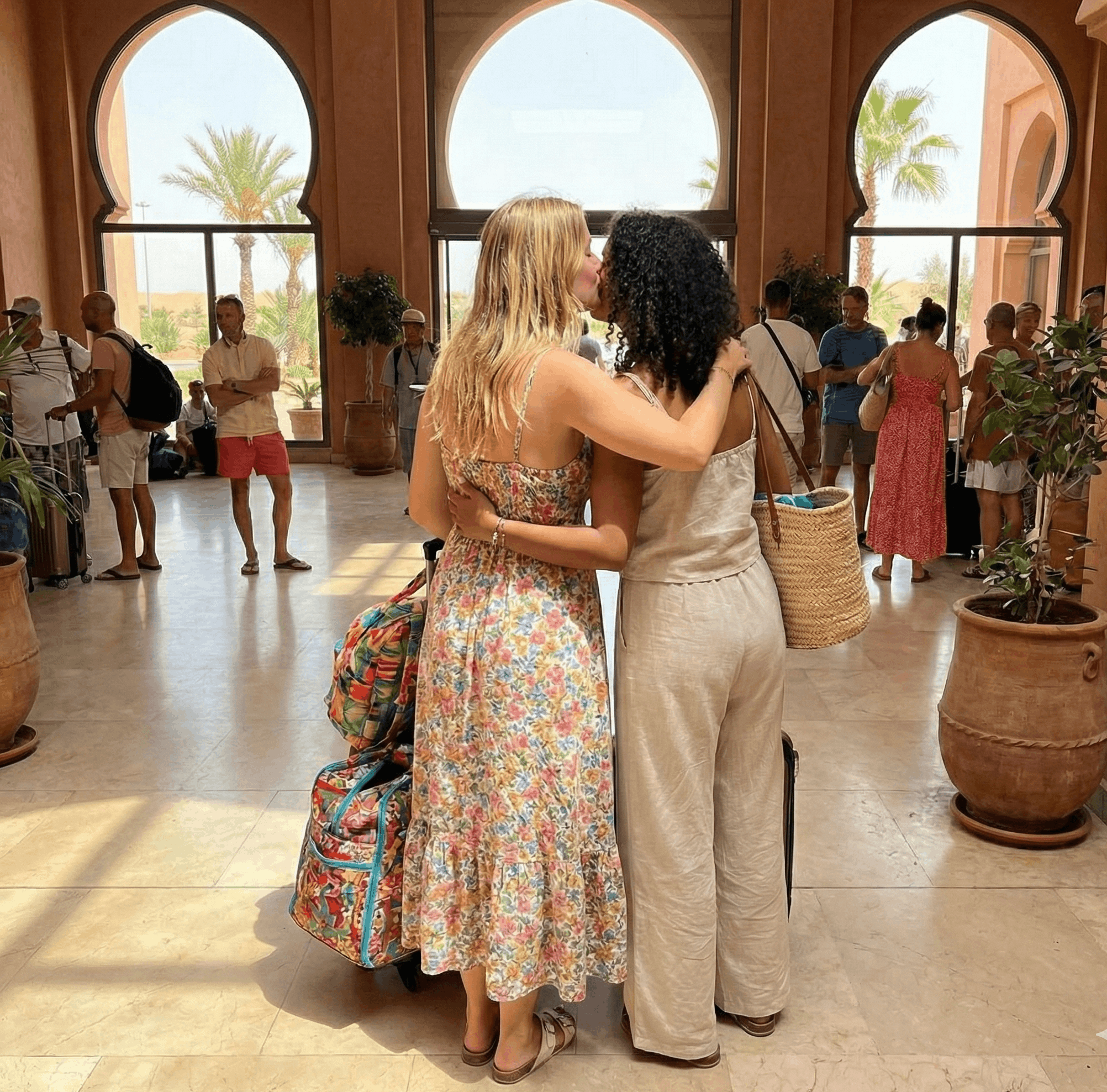 Group Welcome at Riad